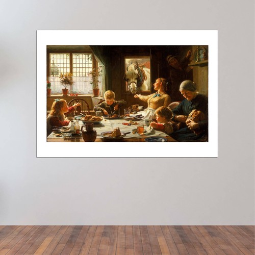 Impresión de póster de arte de pared de Frederick George Cotman - Uno de la familia - Imagen 2 de 12