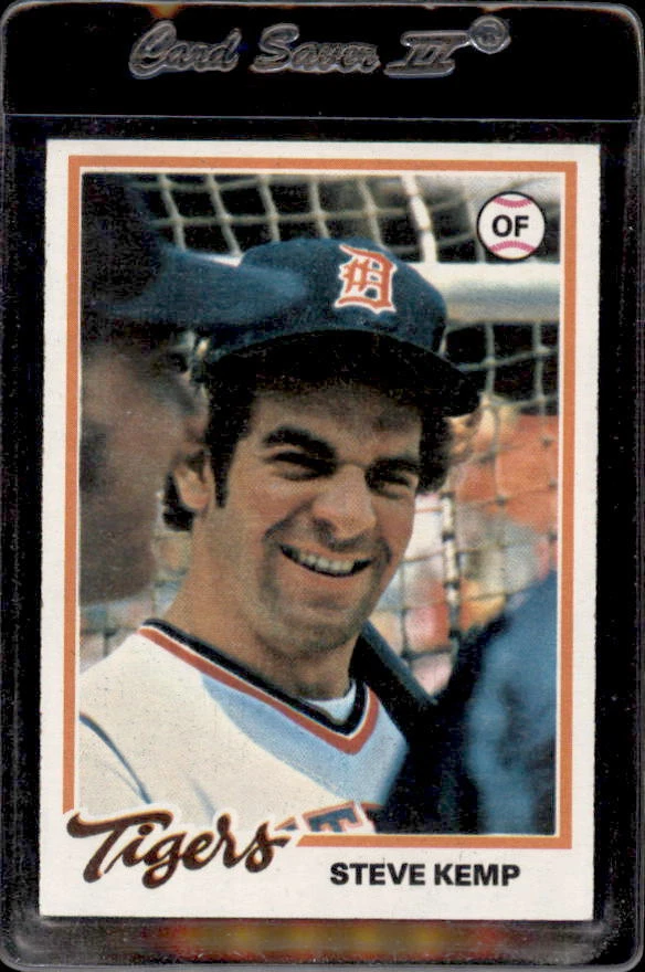 Steve Kemp trading card