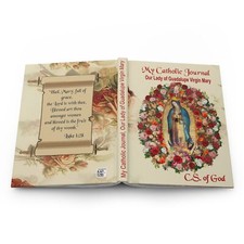 My Catholic Faith Journal, Our Lady of Guadalupe Virgin Mary Hardcover Journal