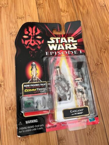 BNIB STAR WARS EPISODE 1 GASGANO & PIT DROID HASBRO ACTION FIGURE COLLECTION 3 - Picture 4 of 6