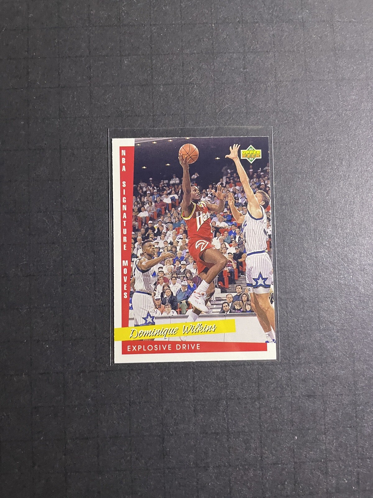 1993-94 Upper Deck Dominique Wilkins Signature Card #240 - Atlanta Hawks (1)