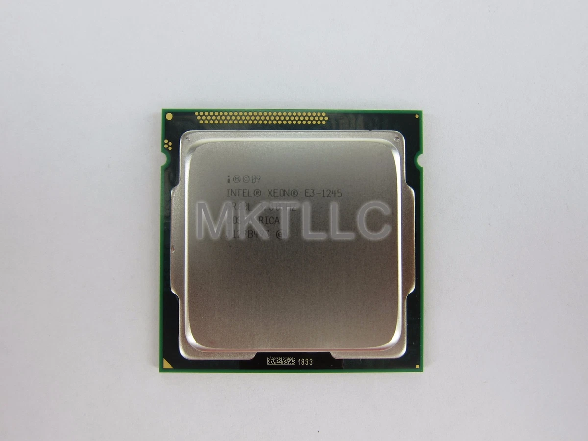 Intel Xeon E3-1245 Processor Model LGA 1155/Socket H2 Computer