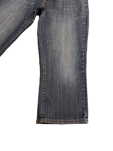 Old Navy Capri Jeans Womens Size 6 Cropped Medium Wash Denim Pants Straight - Picture 4 of 9