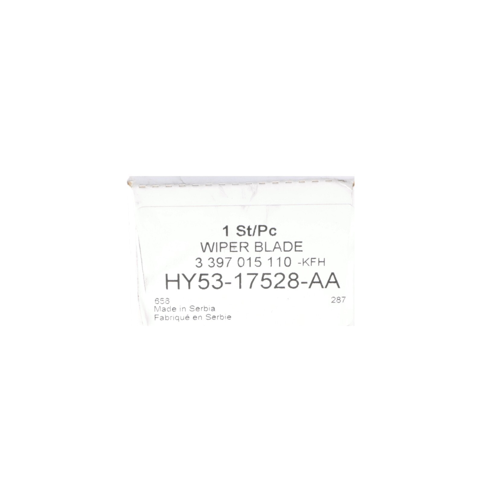 GENUINE ASTON MARTIN WIPER BLADE FRONT RIGHT SIDE OEM NEW HY53-17528-AA