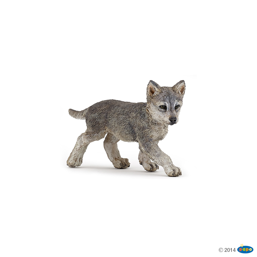 Papo 50162 Wolf Cub 6 Cm Wild Animals