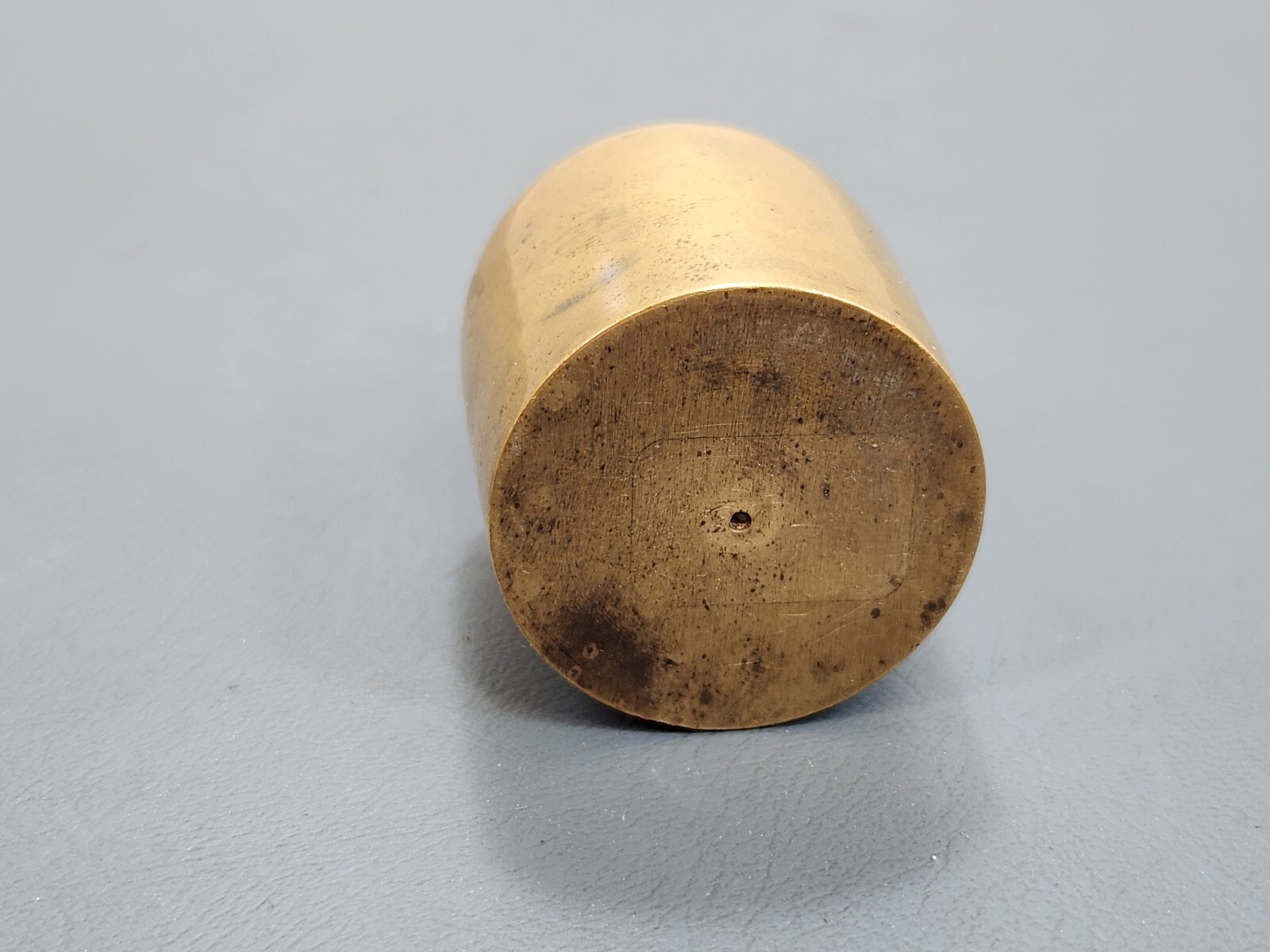 Antique Brass Gun Case Oil Bottle With Dibber Oiler Pot Oil Can eBay