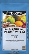 Fertilome Fruit Citrus and Pecan Tree Food 19-10-5 + zinc fertilizer 20 lb