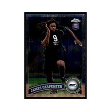 2011 Topps Chrome James Carpenter RC Football Cards #164