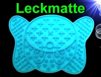 Vielseitige 🐶🐱 Silikon Leckmatte FÜR Hunde TemperaturbestäNdig ZubehöR Snack