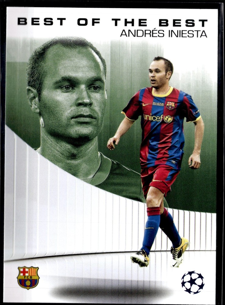2024-25 Topps UEFA Club Competitions Best of the Best BOTB-5 Andrés Iniesta, FC