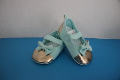 baby girl green shoes