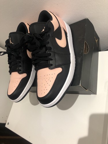 Nike Air Jordan 1 Low GS UK9 Crimson 