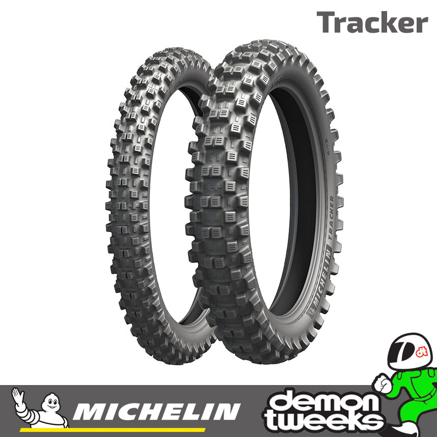 Michelin Tracker タイヤ 140/80-18 90/90-21 Michelin Tracker Motocross / MX / Bike Tyre - 90/90 21 54R TT
