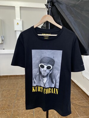  Cobain Nirvana Tシャツ ブラック s-l400.jpg