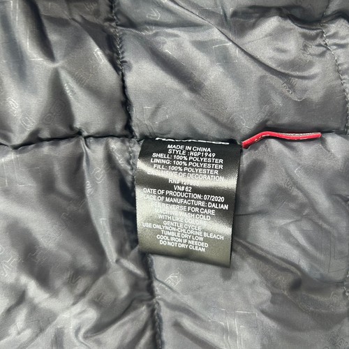 Hawke & Co Parka Coat Mens Small Black Bibbed Removable Hood $195 - Picture 11 of 13
