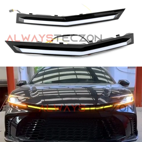 LED Daytime Running Light Grille Lamp Exterior Accessories For Toyota Camry 2025
