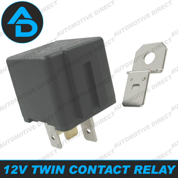 5 PIN CHANGEOVER AUTOMOTIVE RELAY TWIN OUTPUT TWIN CONTACT TYPE C 12V 30A