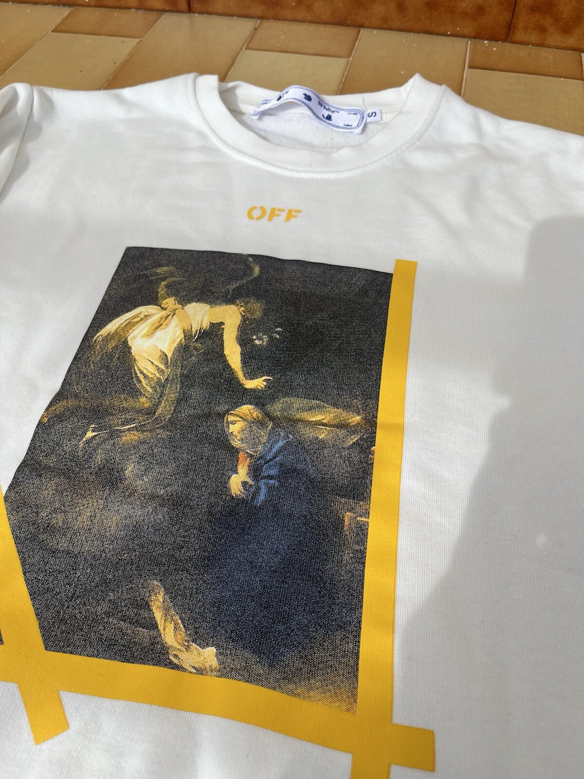 OFF WHITE X NIKE Felpa Off White nuova