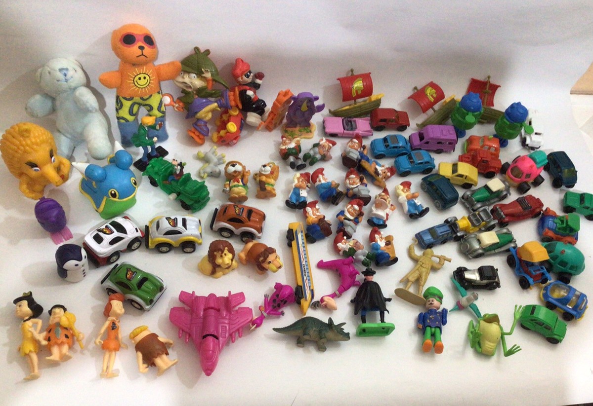 Bulk Collection Vintage Kinder Surprise Toy Small Plastic Figure 90s Lot