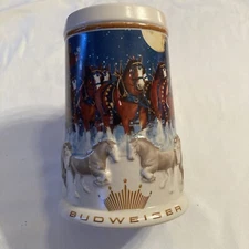 2005 Budweiser Holiday Stein CS628 2004 Anheuser-Busch Inc. St.Louis, Mo. No Box