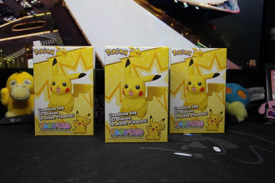 Pikachu Kumu-kumu 3D Puzzle - Image 3 of 4