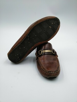 Cole Haan Tucker Venetian French Roast Brown Leather Loafers w/Buckle Accent,10M Buy Cole Haan Men s Tucker Venetian Slip-On Loafer French  main image 4
