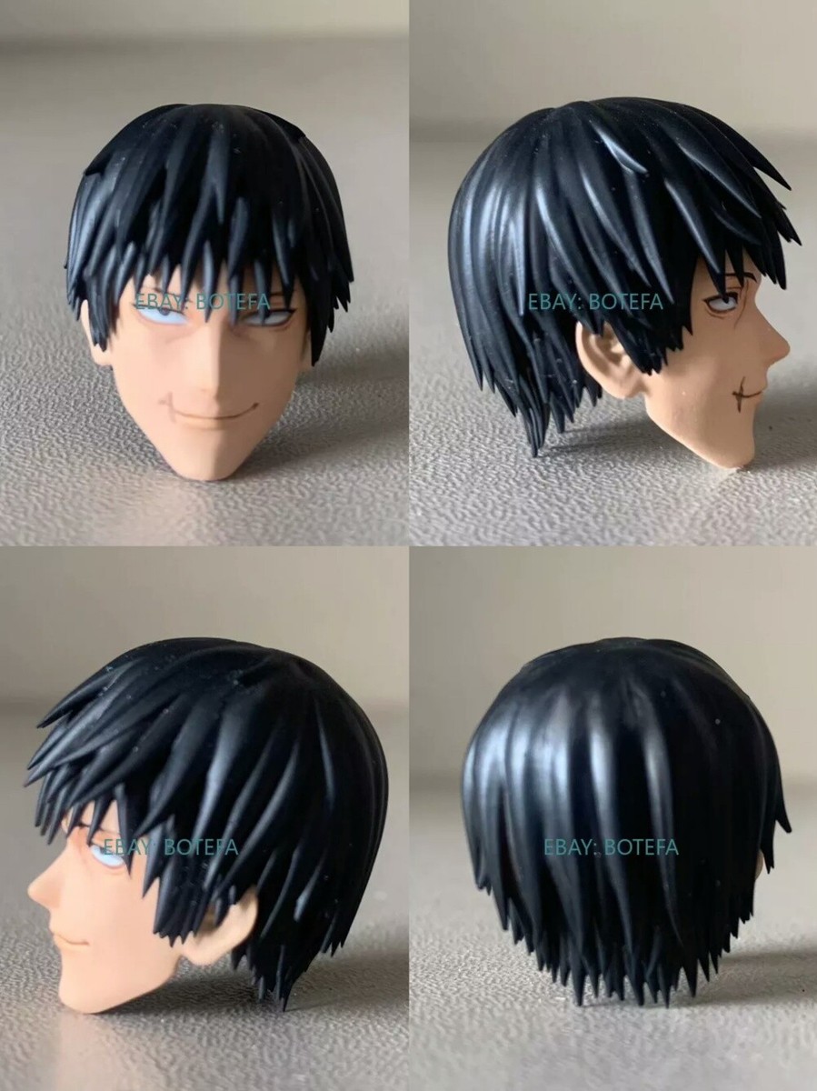 Custom Jujutsu Kaisen Fushiguro Toji Head for 1/12 Romankey Body