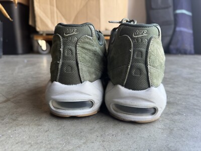 Nike Air Max 95 SE sz 11 Olive Canvas AJ2018-300 | eBay