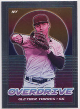 2021 Panini Chronicles Overdrive #6 Gleyber Torres New York Yankees
