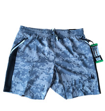 Mens Active Spyder camo shorts Color Gray Sizes M-XXL NEW with tags