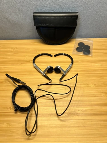 Bang & Olufsen Wired In-Ear Silver A8 Earset Earphones FREE Worldwide Ship C