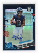 2023 Donruss Optic Tyler Scott Rated Rookie Autograph 21 /25  AUT0 Black Pandora