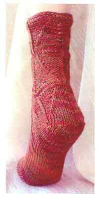 SHAPELY SANDAL SOCKS to KNIT by HEARTSTRINGS FIBERARTS