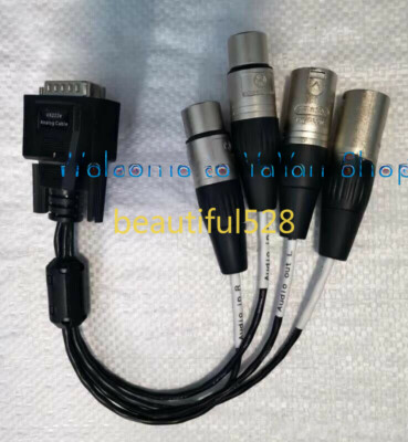 1PC Digigram VX222e Balanced Breakout Cable for VX222,VX222 HR ,PCX924 #T40 YS