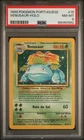 1999 POKEMON PORTUGUESE #15 VENUSAUR-HOLO PSA 8