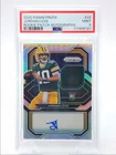JORDAN LOVE 2020 PANINI PRIZM RPA ROOKIE PATCH SILVER RC AUTO /99 PSA 9 Q4271