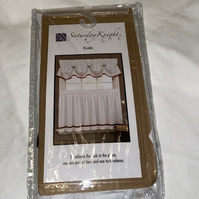 SKL HOME by Saturday Knight Limited Kate Valance, 58 inches x 13 inches White