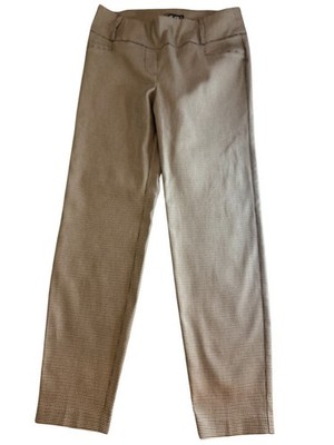 SOHO Apparel Ltd. Men s Brown Houndstooth Straight Leg Dress Pants