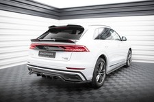 Maxton Design Diffusor Heckansatz passend für Audi Q8 S-Line Mk1 schwarz Hochgla