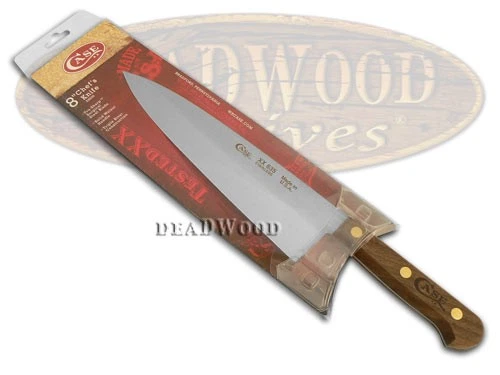 Case xx Household Cutlery Kitchen Chef's Knife Walnut Wood Stainless 07316 - Image 4 of 4