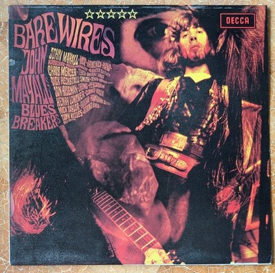 John Mayall - Bare Wires 1973 GER Vinyl NM/NM PROMO RARE w. Hiseman/Heckstall-Sm