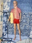 New Listing1961 Vintage Ken Barbie Doll Blonde Flocked hair (original box) Tagged Clothes