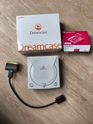 Dreamcast Mini Raspberry Pi 5 B 1 GB + Retroflag Dreamcase + RGB PI 2 Retro 