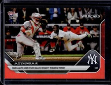 2025 Topps Now #809 Jazz Chisholm Jr. Red Foil #d /5