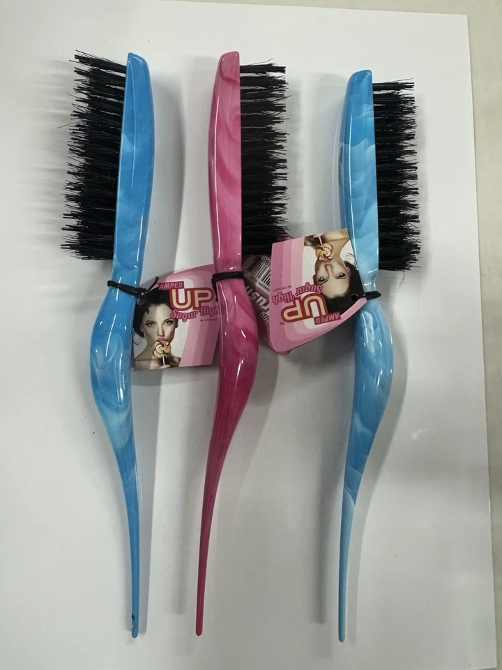 3 x Cricket Amped Up Teasing Hair Brush - Adds Major Volume & Shine, Heat Resis - Image 3 of 4