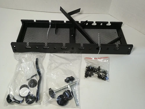 31" Extendable Under Desk Cable Management Tray Multi-Functional Vented Rack
