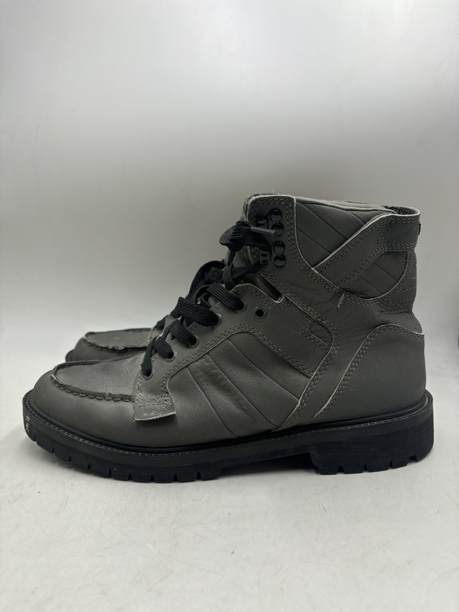 Supra Skyboots Gray Leather Skywalk Muska 001 Men