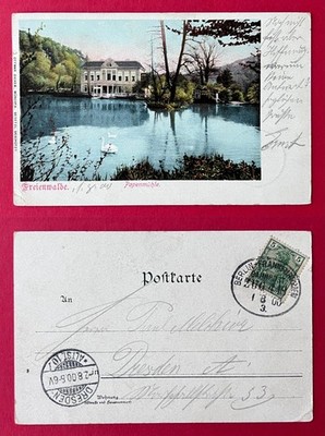 AK BAD FREIENWALDE 1900 Papenmühle   ( 164709