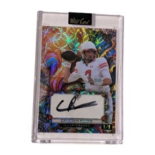 2024 Cameron Rising Wild Card 5 Card Draw Rainbow Scope 1/1 Refractor Auto