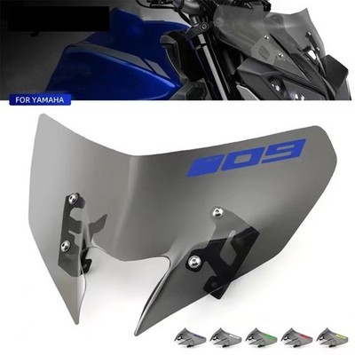 Motorcycle Windscreen Windshield Wind Deflectors For YAMAHA MT-09 FZ-09 2017-20